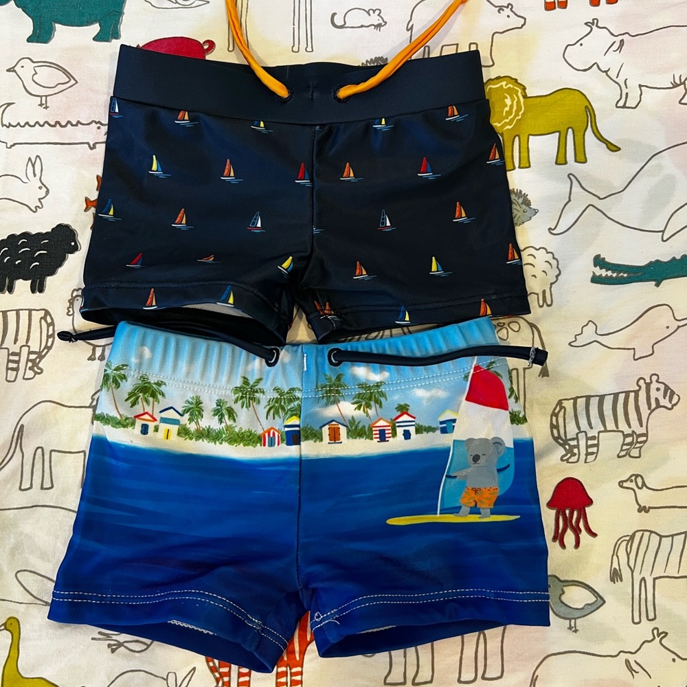 Mayoral baby boy swimming. Trunk